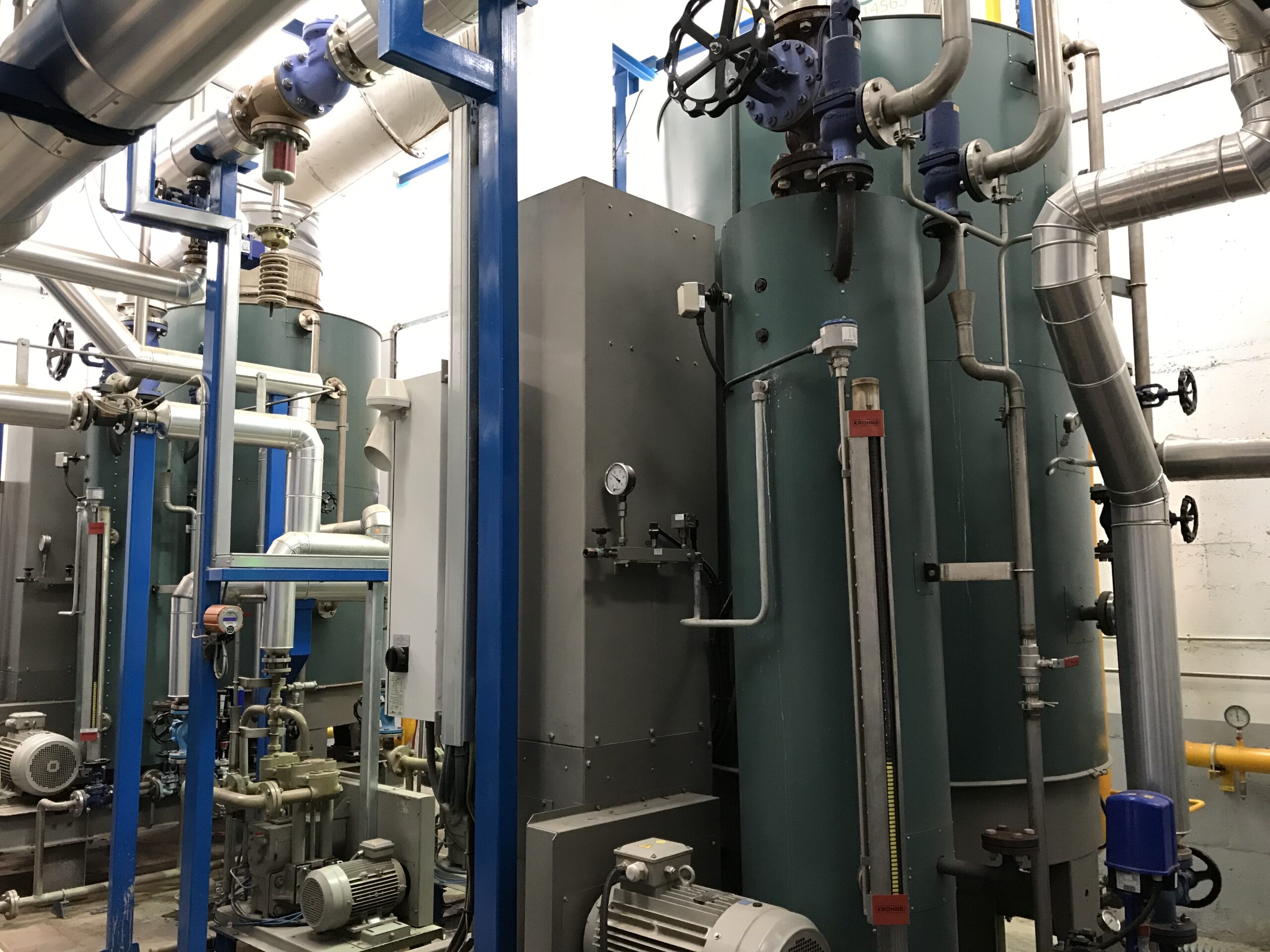 Anticorrosivos para caldera de vapor